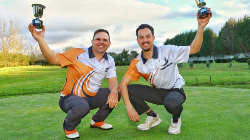 Hugo Espírito Santo e Tomás Ribeiro vencem no Nacional de Pares Pitch & Putt