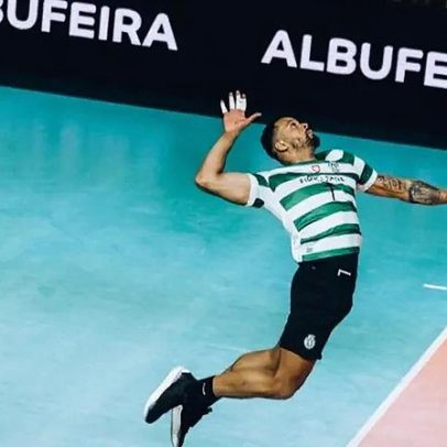 Sporting conquista Taça de voleibol com Edson Valencia e mira playoff