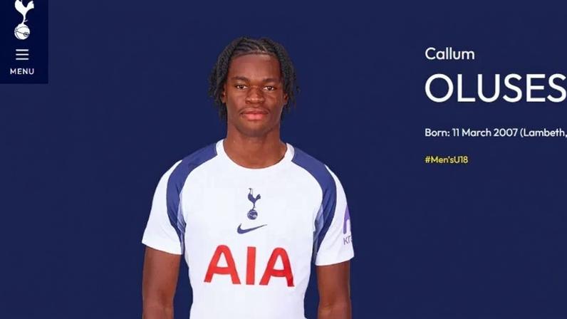 Tottenham quer continuar a potenciar Callum Olusesi