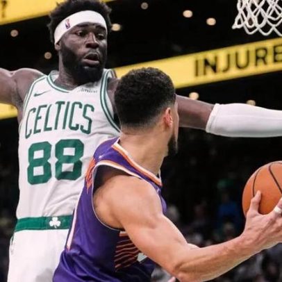 Neemias Queta soma cinco pontos na vitória dos Celtics sobre os Suns