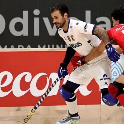 Reinaldo Ventura sofre baixa na seleção de hóquei em patins para Montreux