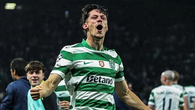 Rafael Nel fecha goleada histórica do Sporting e revela sonho da Academia