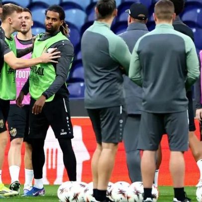 Fuhrich e Assignon desentendem-se durante treino no Dragão, em Estugarda