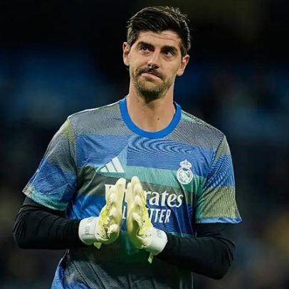 Courtois sofre lesão muscular e desfalca o Real Madrid
