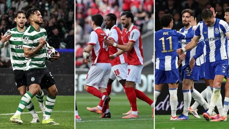 Sporting, Sp. Braga e FC Porto seguiram em frente e podem reforçar o pecúlio português
