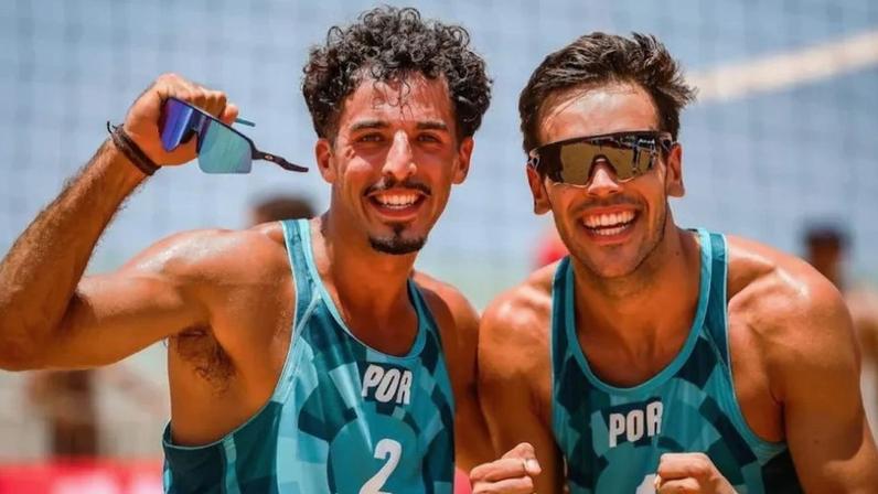 João Pedrosa e Hugo Campos em Tlaxcala
