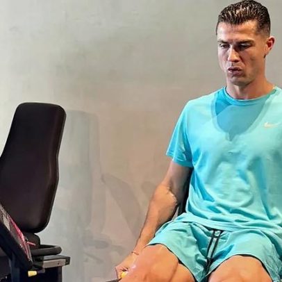 Cristiano Ronaldo mostra evolução na recuperação com imagens