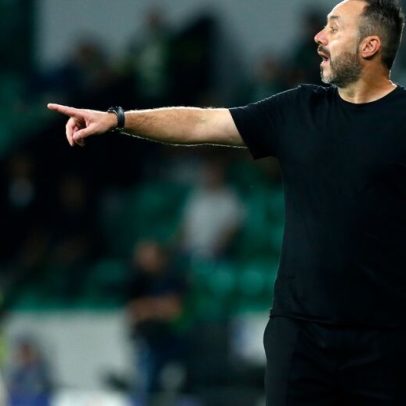 De Zerbi aceita Tottenham apenas na Premier League