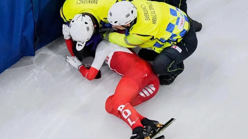 Kamila Sellier quase perdeu o olho em prova dos Jogos Olímpicos de Inverno