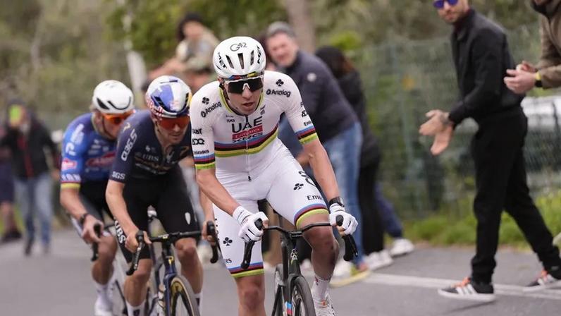 Pogacar atacou e venceu