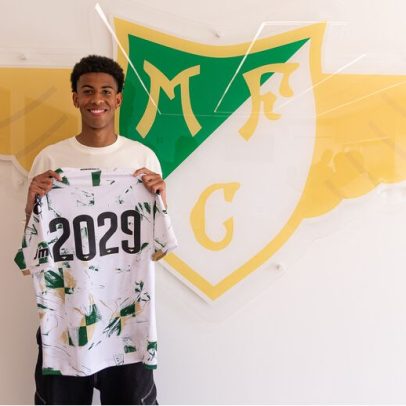 Irmão de Pablo e filho de Pena assina contrato profissional com o Moreirense
