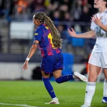 Barcelona goleia em Madrid e fica perto das meias da Champions feminina