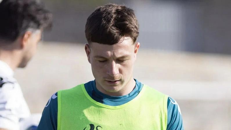 Jonny Day a treinar com o Moreirense