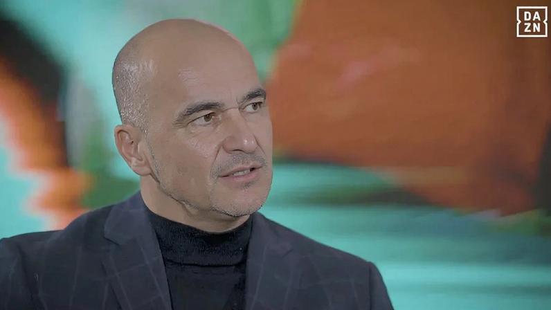 Roberto Martínez em entrevista à DAZN