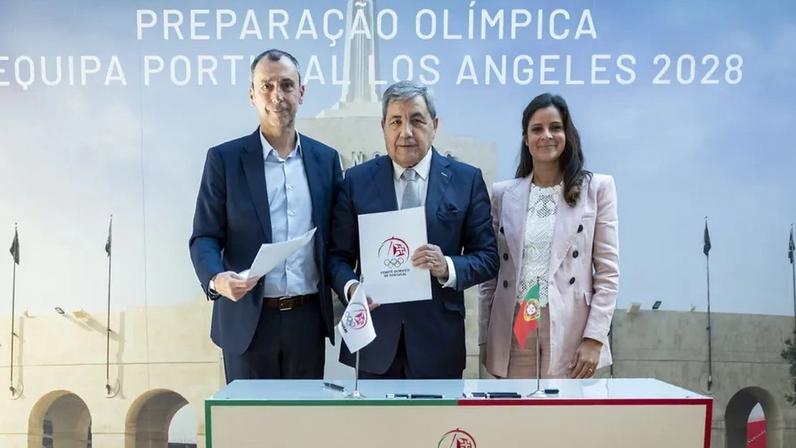 Miguel Fernandes, Fernando Gomes e Diana Gomes