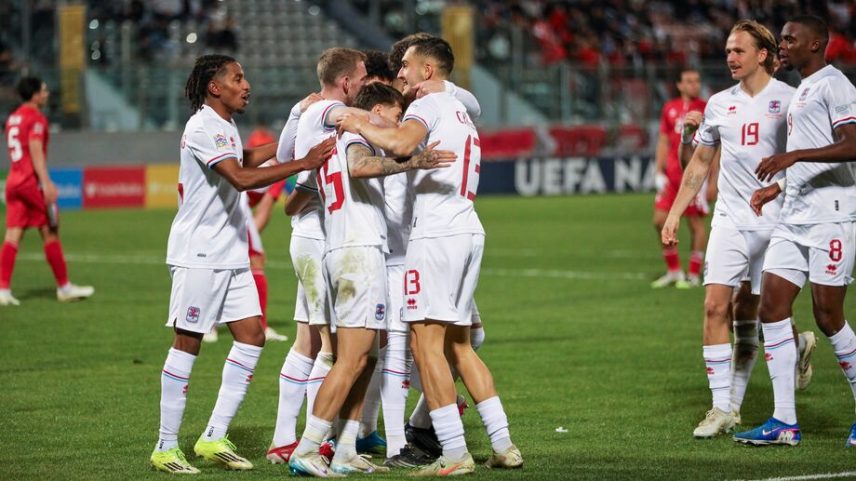 Leandro Barreiro em destaque na vitória do Luxemburgo sobre Malta