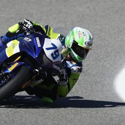 Tomás Alonso fica em último lugar na superpole de Sportbike em Portimão
