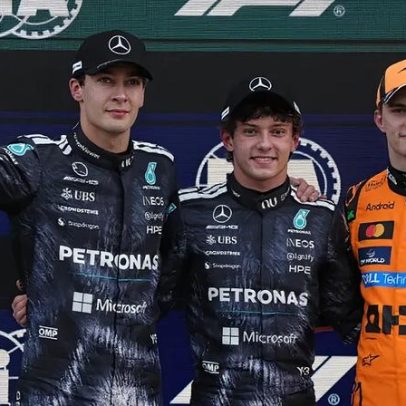 Kimi Antonelli conquista pole no GP do Japão; Verstappen larga em 11º