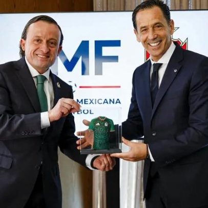 Pedro Proença assina acordo de cooperação com a federação mexicana de futebol