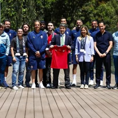Portugal + próximo reúne fãs e lendas do futebol nacional