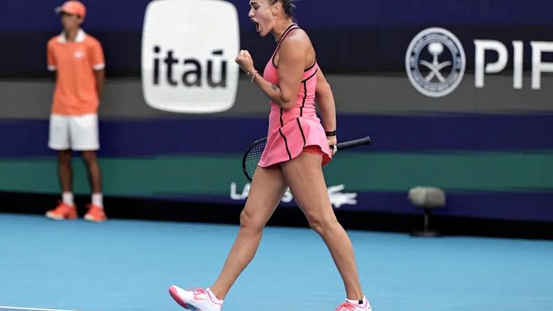 Aryna Sabalenka vence WTA 1000 de Miami