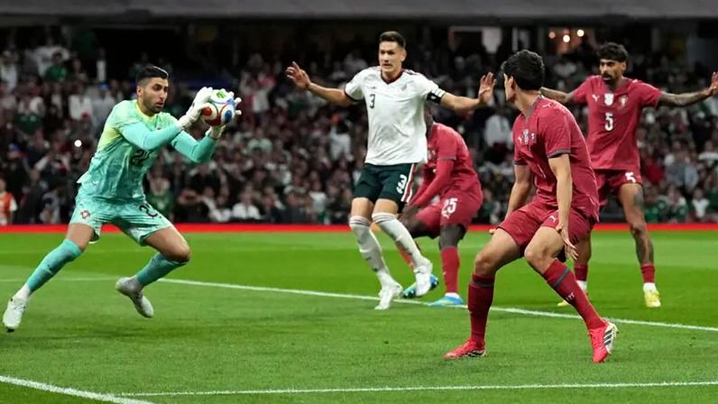 Rui Silva foi titular na baliza da Seleção Nacional