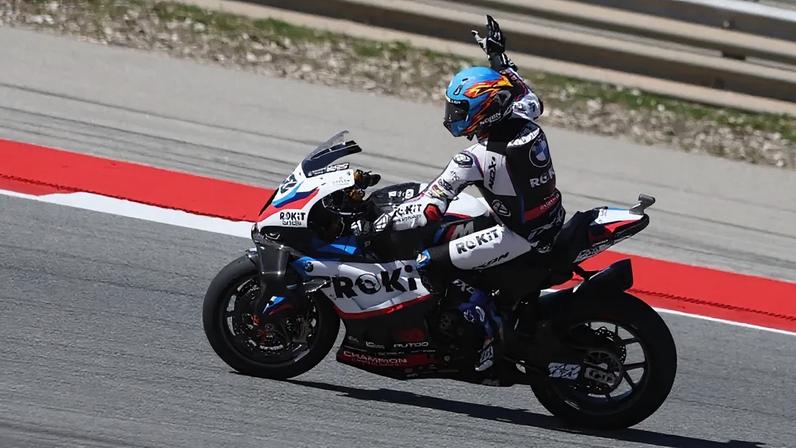 Miguel Oliveira festeja 3.º lugar em Portimão