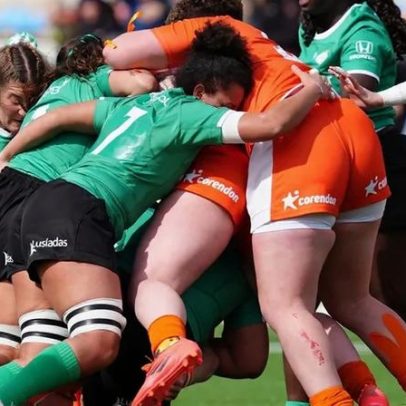 Seleção feminina de râguebi perde na estreia do Europe Championship 2026