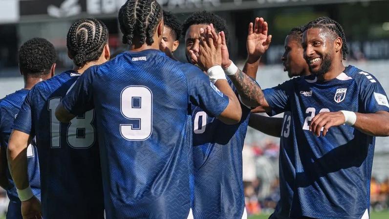 A seleção de Cabo Verde foi mais certeira nos penáltis