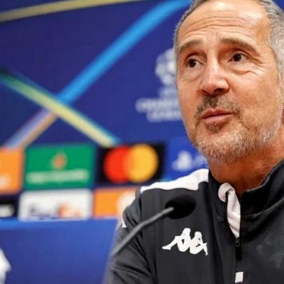 Adi Hütter nega contactos com Tottenham