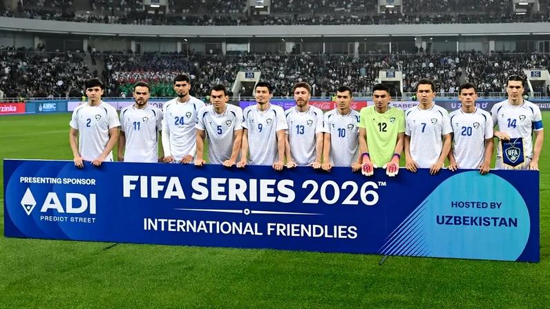 Uzbequistão, adversário de Portugal no Mundial, vence torneio das FIFA Series