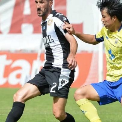 João Aurélio e Gabriel Veron participaram de treino condicionado