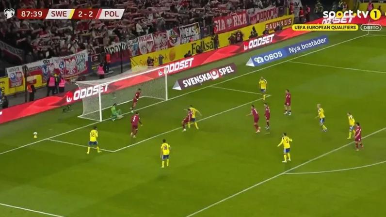 O golo de Gyökeres que apurou a Suécia para o Mundial'2026