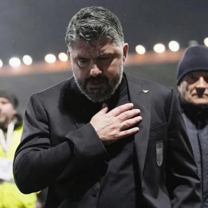 Gattuso pede desculpa após Itália falhar o Mundial pela terceira vez