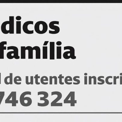 1,6 milhões de utentes sem médico de família