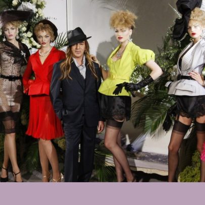 John Galliano revisita arquivos para desenhar colecções da Zara