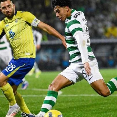 Rui Borges aposta em jovem de 19 para substituir Hjulmand no Sporting-Arsenal