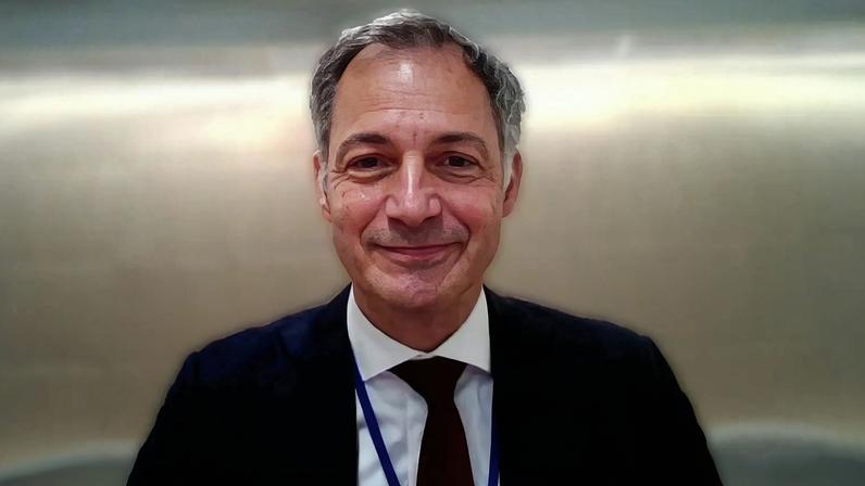 Alexander De Croo, administrador do Programa das Nações Unidas para o Desenvolvimento