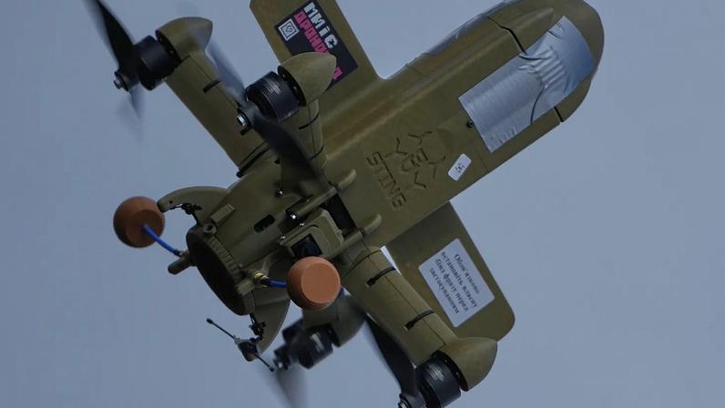 Drone na guerra entre a Rússia e a Ucrânia