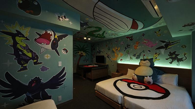 Cadeia hoteleira japonesa amplia quartos temáticos Pokémon