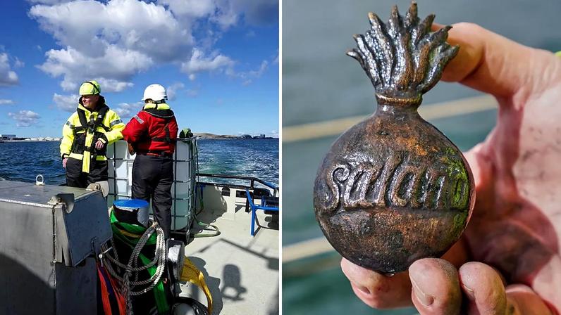 Navio de guerra afundado por Nelson, encontrado na Dinamarca