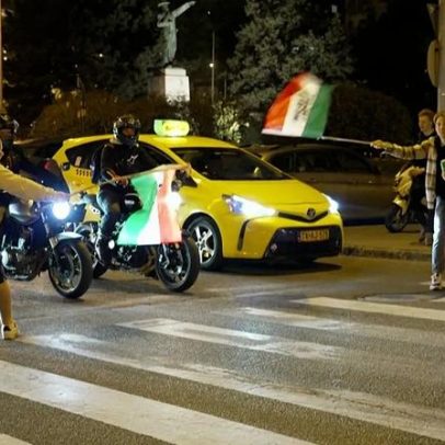 Budapeste em festa após vitória de Magyar