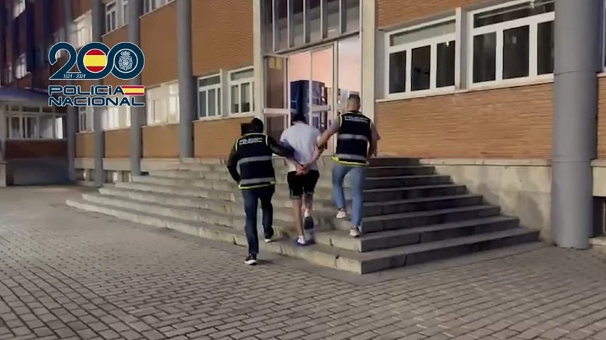 Imagem do Comboio de Aragua, em Madrid, em abril de 2026.