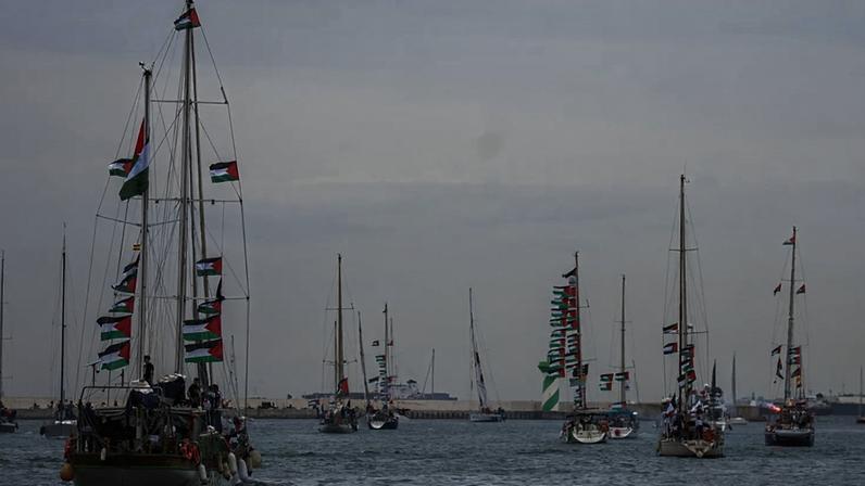 Forças israelitas interceptam a Flotilha Global Sumud junto à Grécia