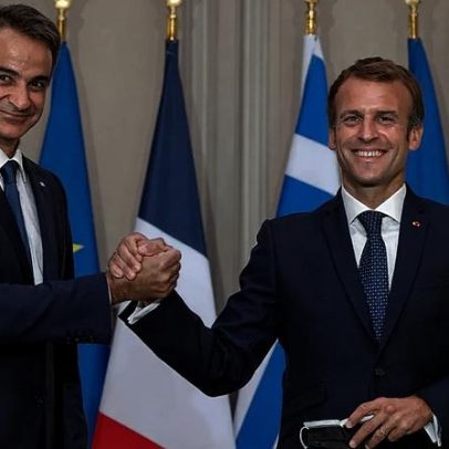 Visita de Macron a Atenas é teste para a defesa europeia