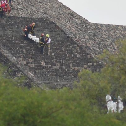 Homem armado dispara contra turistas nas pirâmides de Teotihuacán, vídeo revela