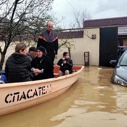 Inundações voltam ao Norte do Cáucaso, na Rússia, pela segunda vez na semana