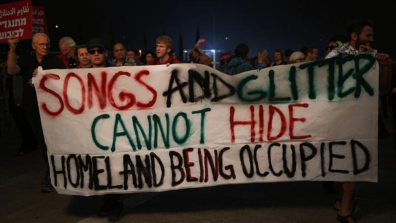 Eslovénia exibe filmes sobre a Palestina em vez da Eurovisão