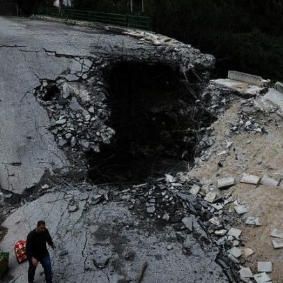 Líbano: imagens aéreas mostram destruição generalizada no sul