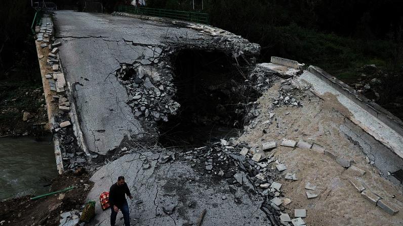 Líbano: imagens aéreas mostram destruição generalizada no sul